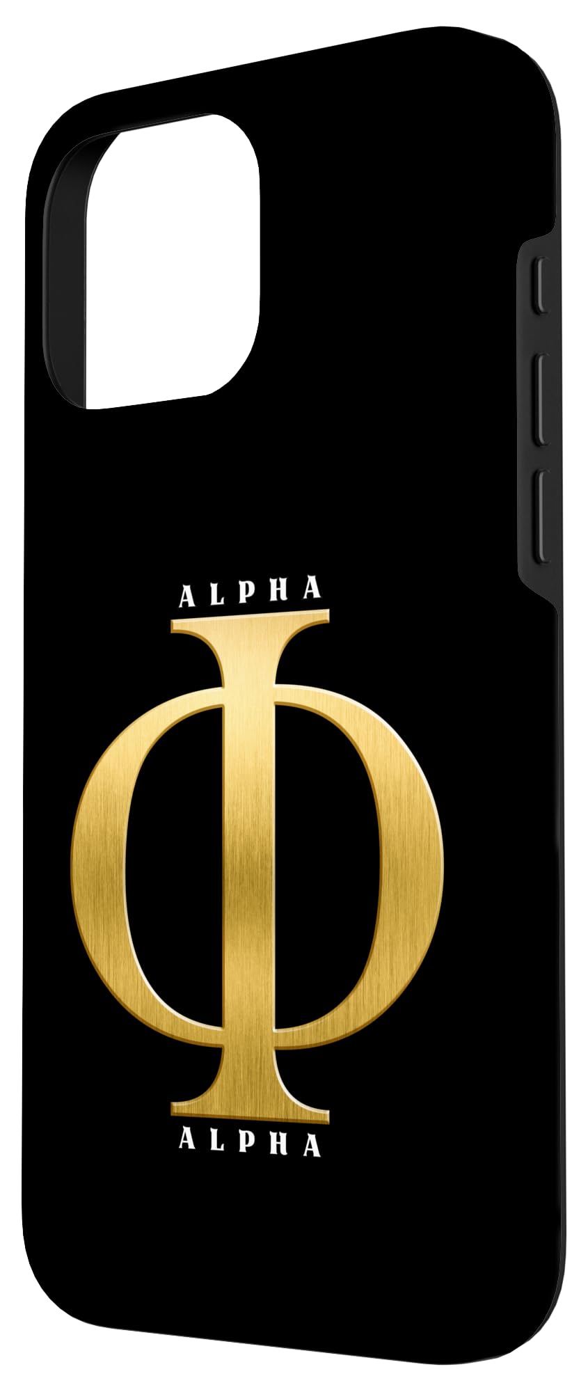 iPhone 16 Pro Max Protective Case - Alpha African Fraternity 1906 APA Design - Durable Shockproof Cover for College Students & Greek Life (Compatible with Wireless Charging) - Perfect for Campus Events, Sorority/Fraternity Activities & Everyday Use