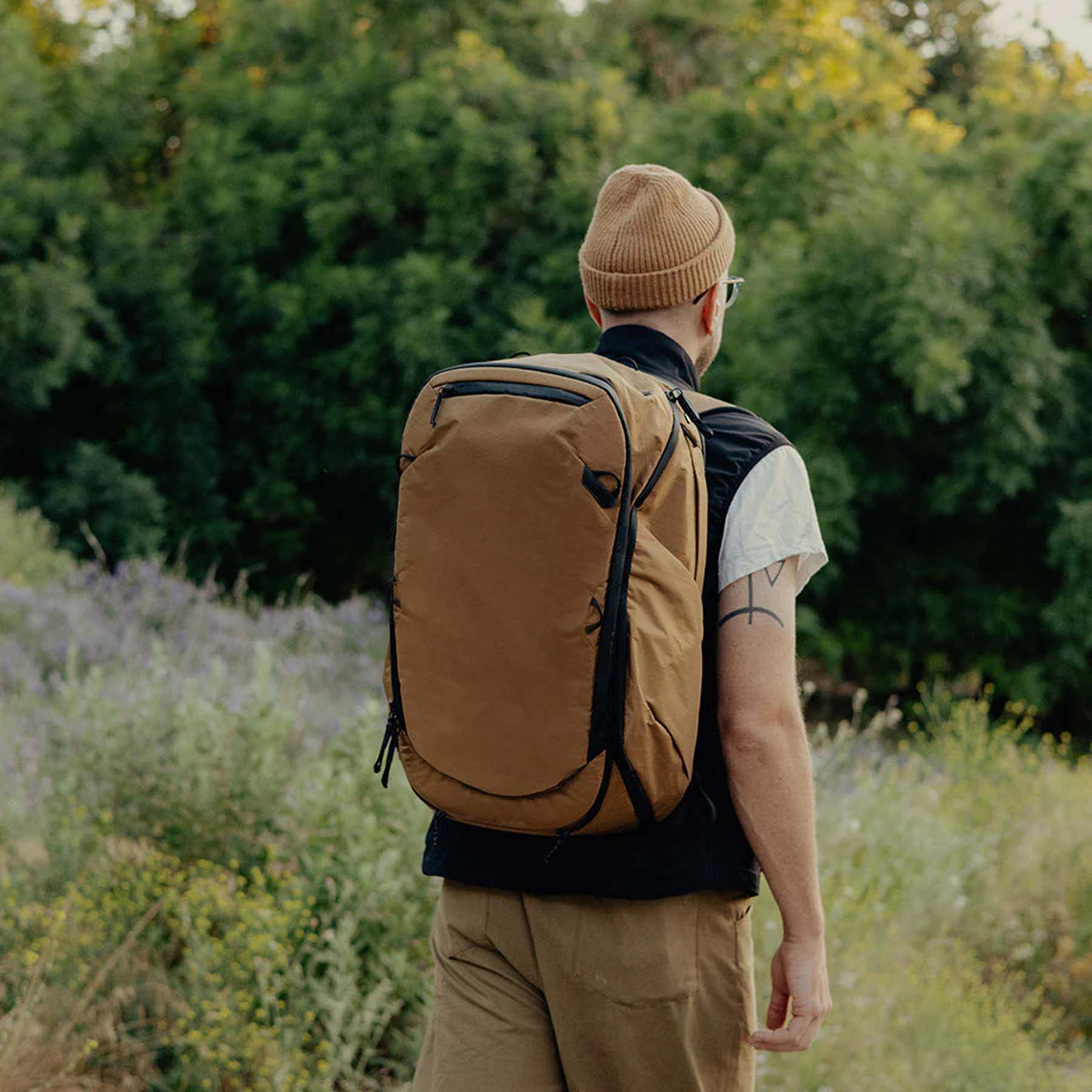 Peak Design 45L Travel Backpack - Durable Carry-On Backpack for Photography Gear & Adventure Travel | Perfect for Hiking, Camping & Airplane Carry-On Luggage