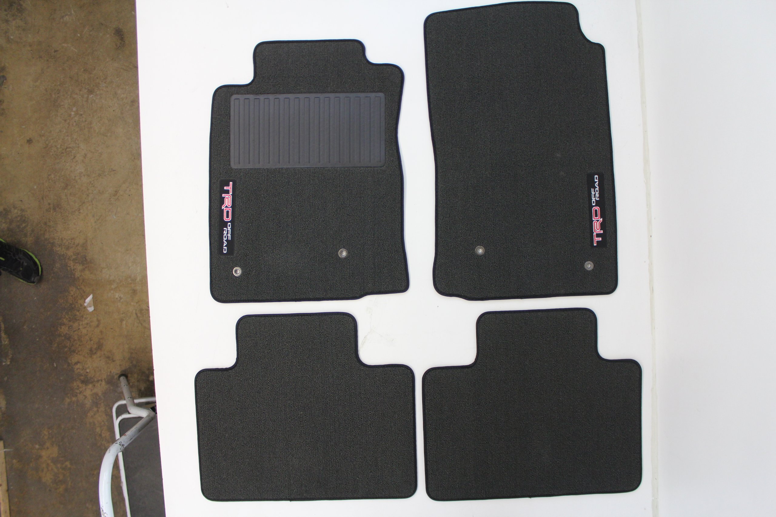 Genuine TOYOTA PT206-35105-13 Carpet Floor Mats for Tacoma Trucks (2016-2023) | Custom Fit All-Weather Protection | Perfect for Off-Roading, Daily Commute & Interior Protection