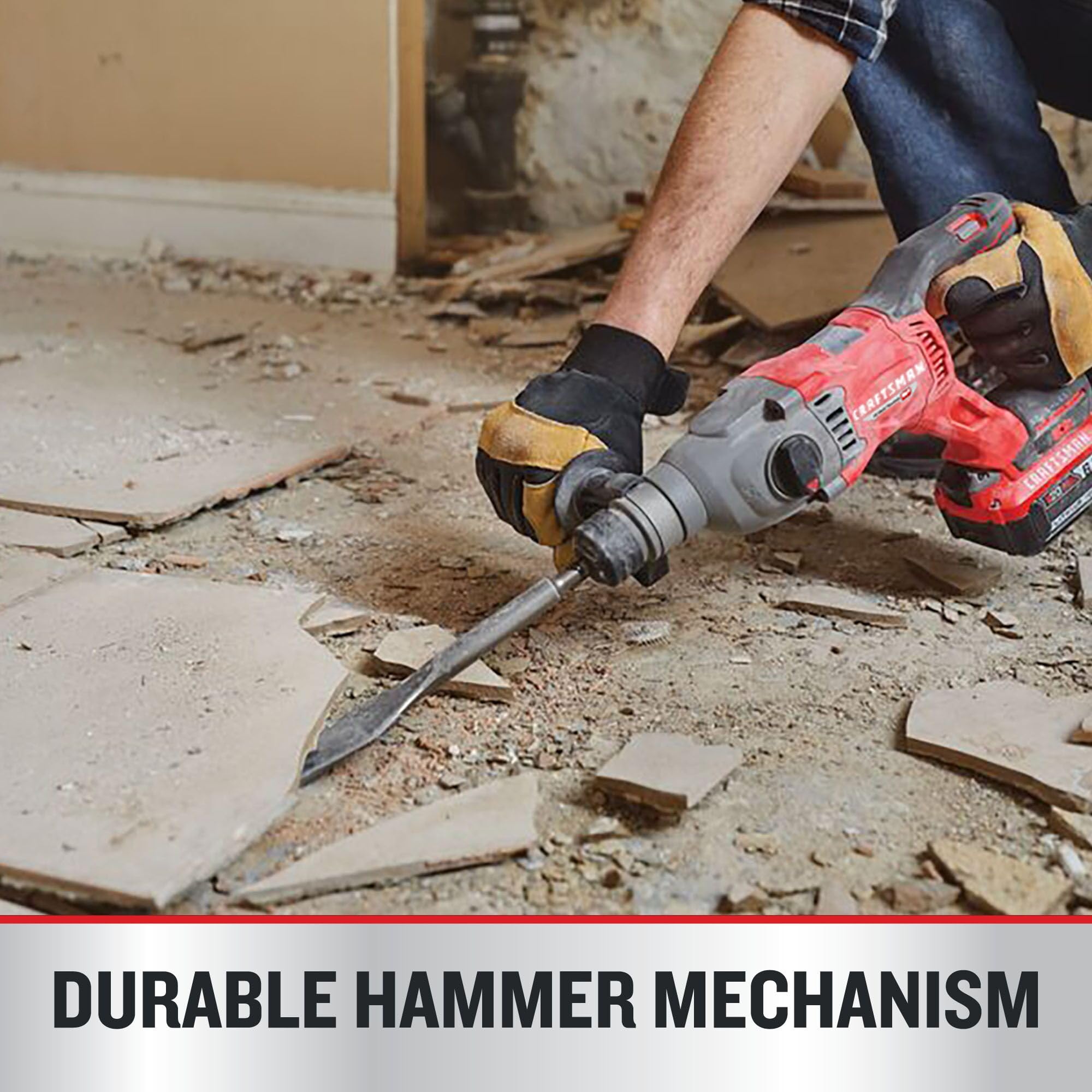 CRAFTSMAN V20 RP SDS Rotary Hammer Drill - Cordless 7/8