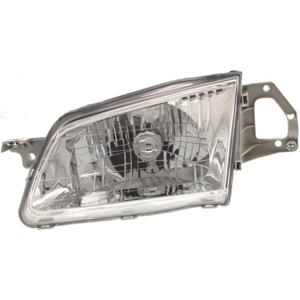 1999-2000 Mazda Protege Driver Side Headlight Assembly - CAPA Certified (MA2502114C) | Replacement Headlamp for Improved Night Visibility & Safety Driving