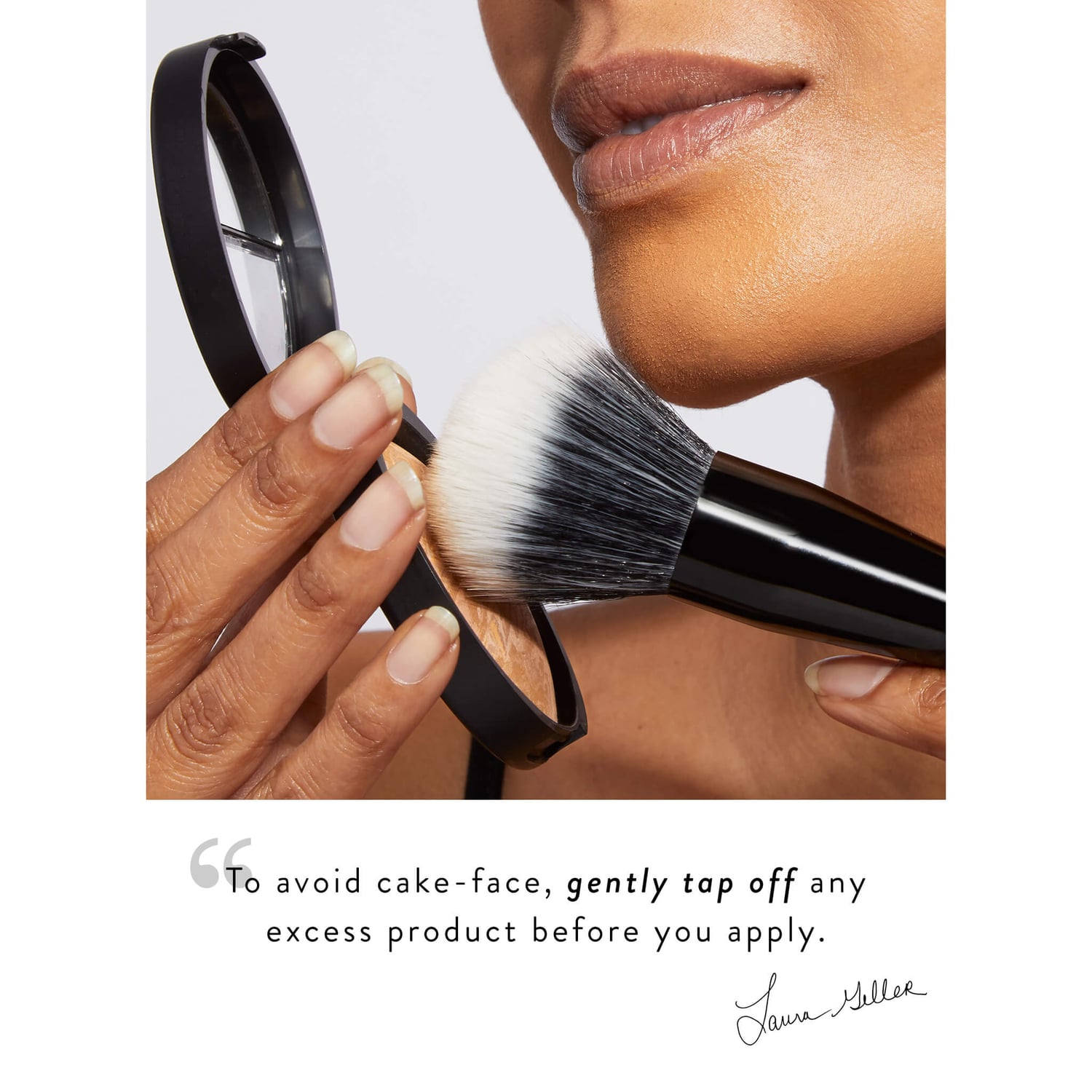 Premium Full Face Powder Brush for Flawless Makeup Application - Soft & Dense Kabuki Brush for Loose & Pressed Powder, Foundation & Blush - Perfect for Daily Makeup, Contouring & Professional Use