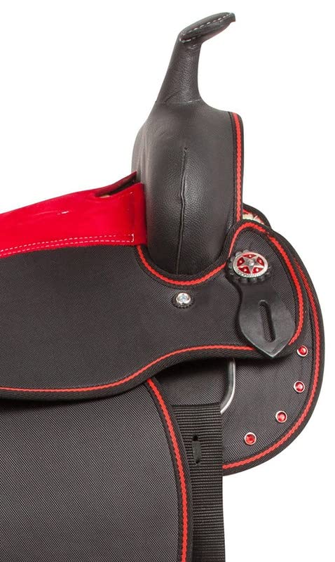 Premium Synthetic Western Horse Saddle 14