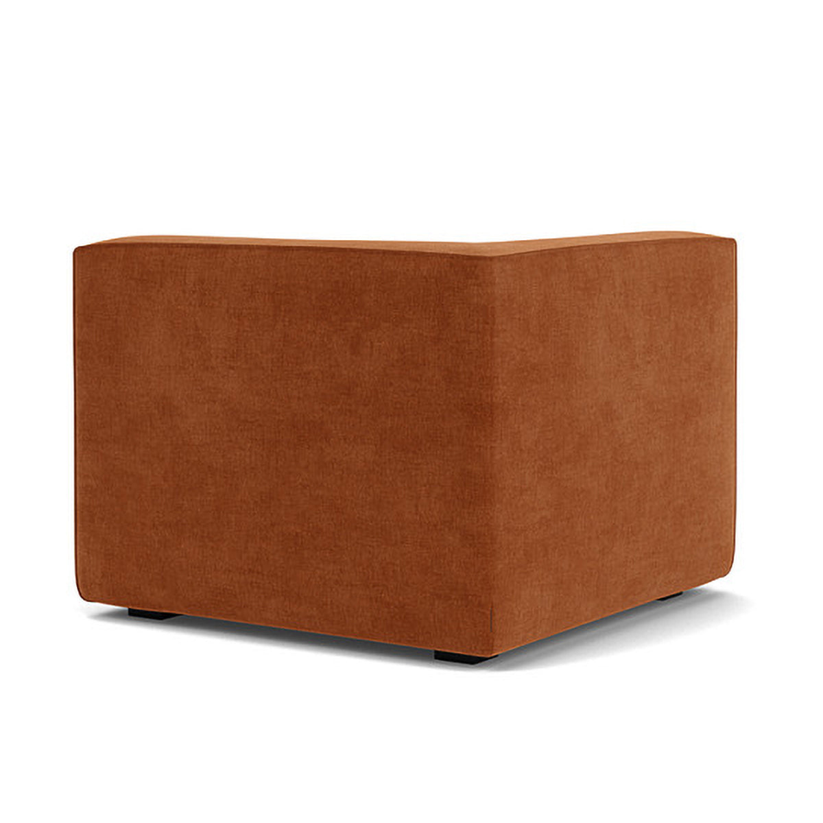 1-Seater Right Corner Modular Sofa in Durable Dane Fabric - Perfect for Small Apartments, Living Rooms & Cozy Spaces