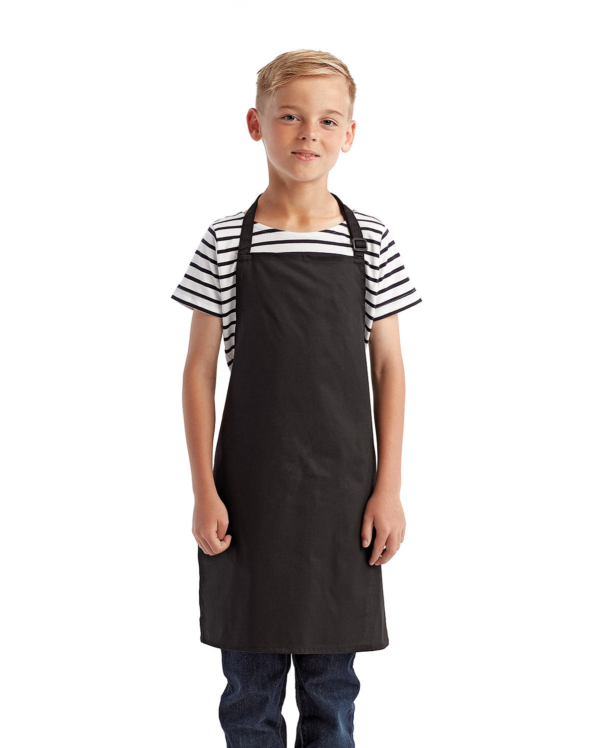 Reprime RP149 Youth Recycled Apron - Eco-Friendly Artisan Collection for Kids Cooking, Baking & Crafting Activities
