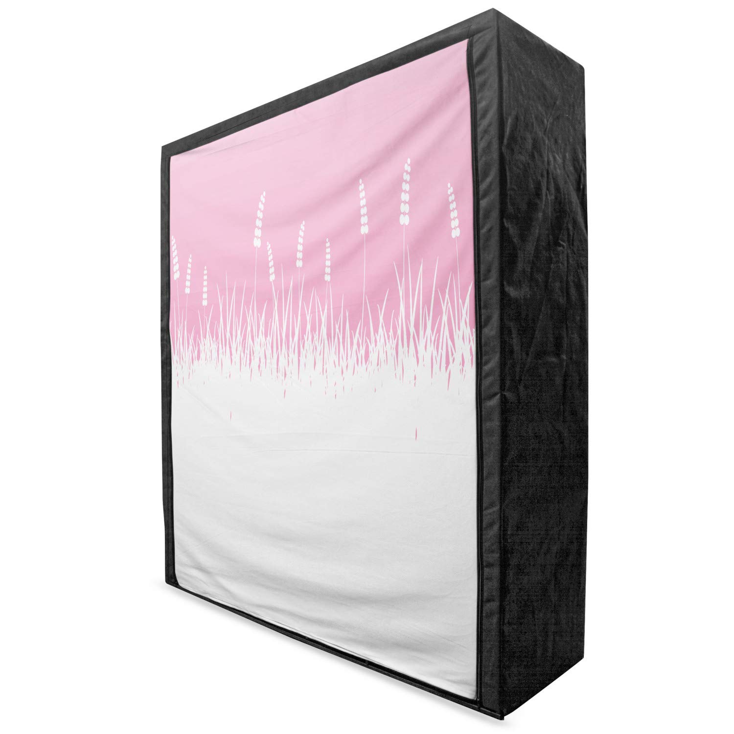 Ambesonne Pink Portable Fabric Wardrobe - 59