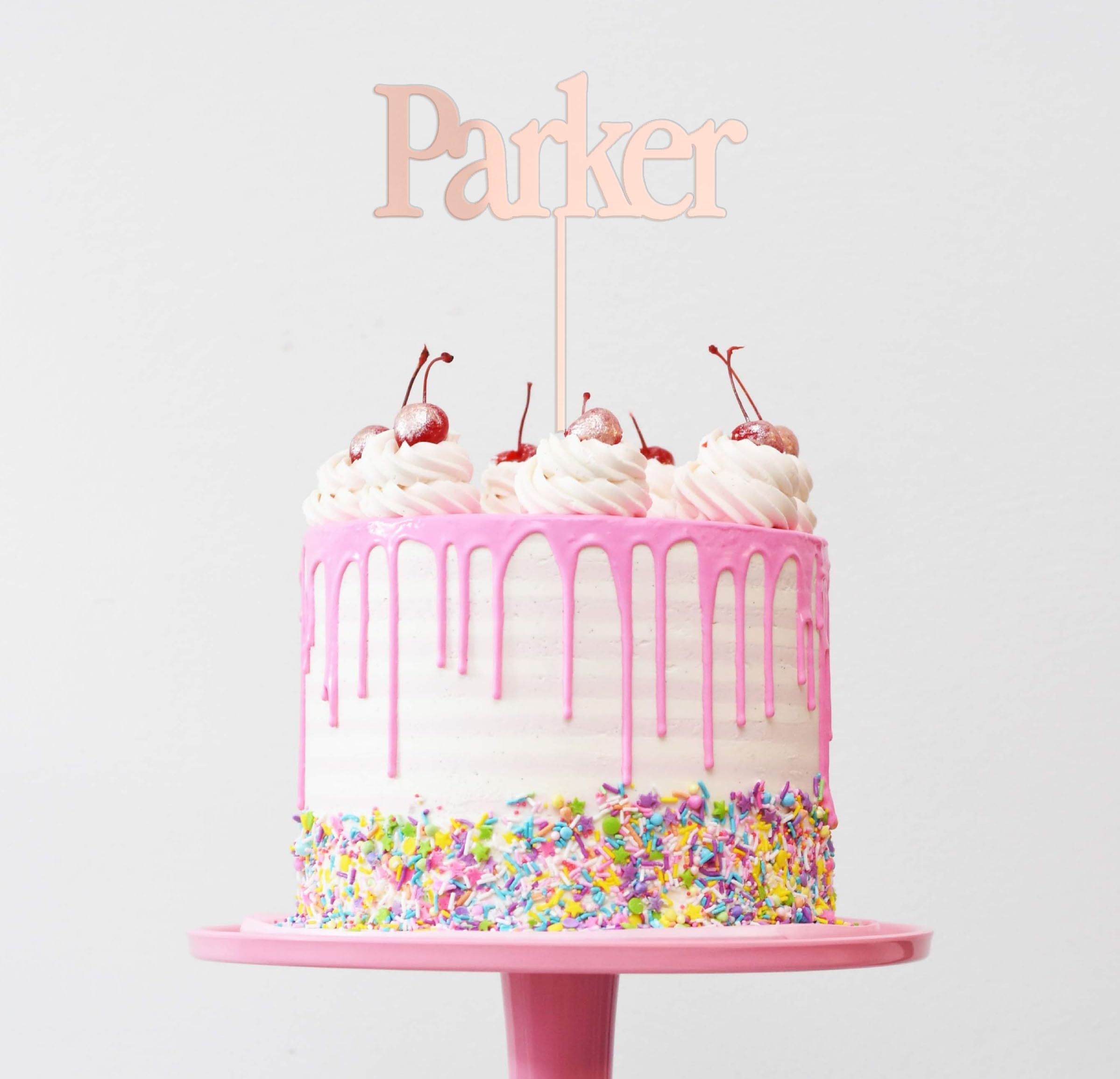 Custom Name Birthday Cake Topper for Baby Boy & Girl | Personalized 1st Birthday Cake Decorations | Perfect for Birthday Parties, Baby Showers & Special Celebrations