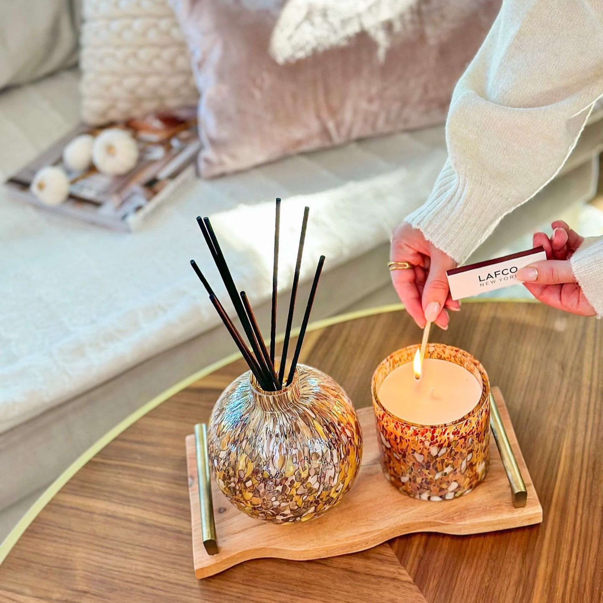 Premium Labdanum Essential Oil Diffuser for Aromatherapy - Relaxing Home & Office Scent Diffuser for Stress Relief & Better Sleep