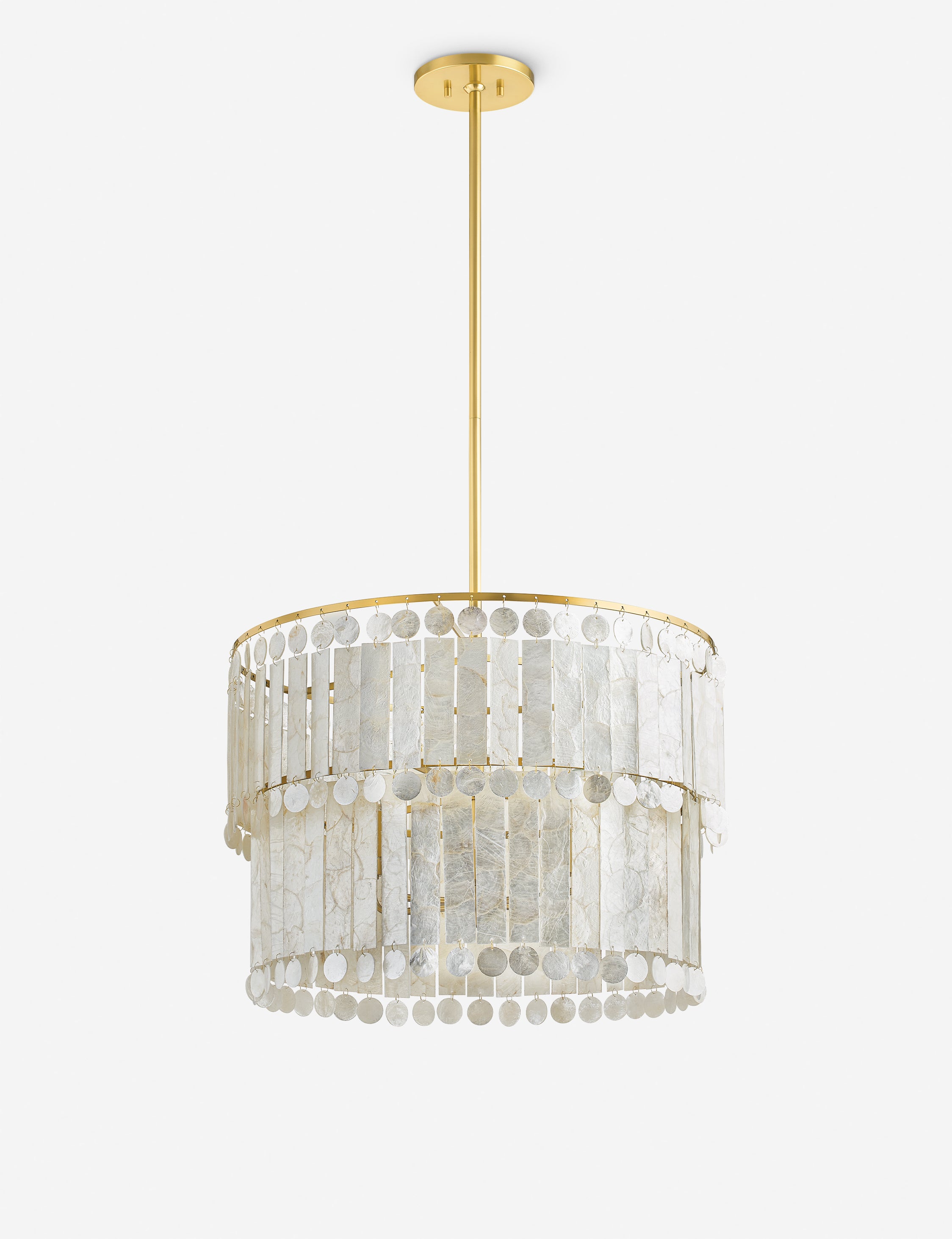 Coretta Chandelier - Modern Crystal Ceiling Light Fixture for Dining Room & Living Room | Elegant Lighting for Home Decor & Interior Design
