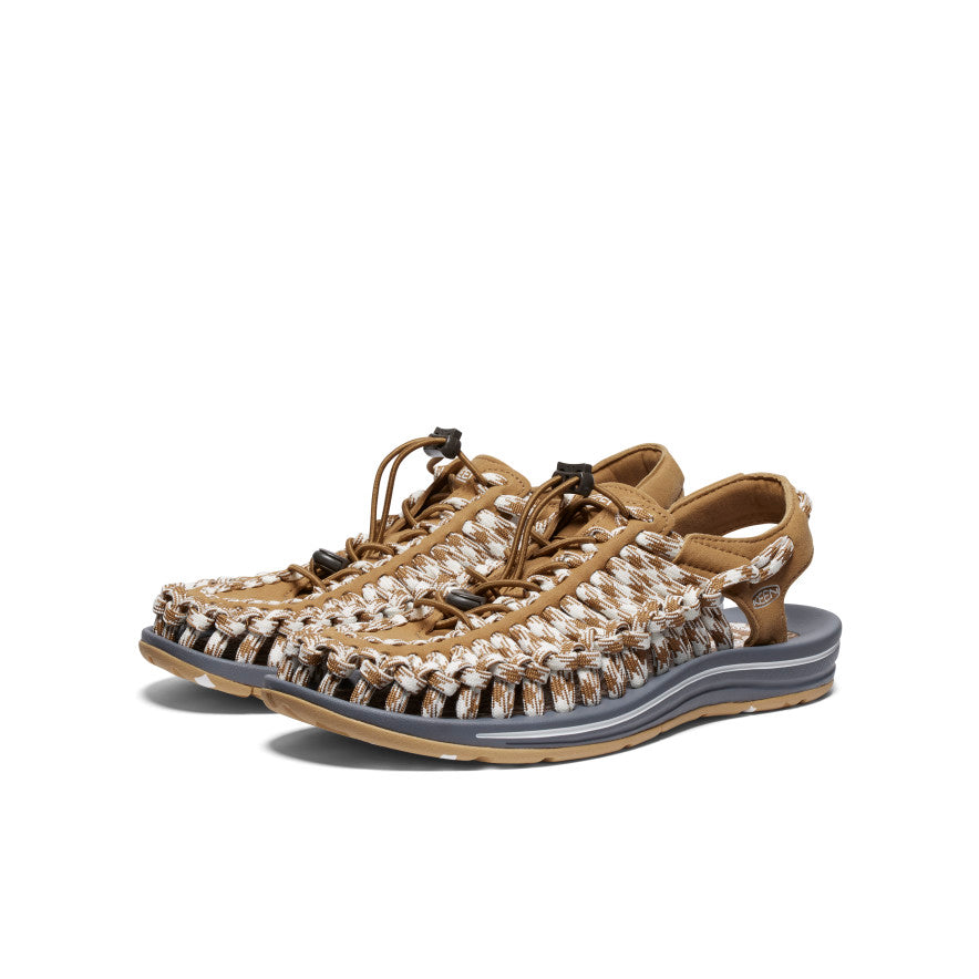 UNEEK Flat Cord Sneakers for Men | Breathable & Lightweight | Reno Paisley Design | Perfect for Casual Wear, Outdoor Adventures & Travel