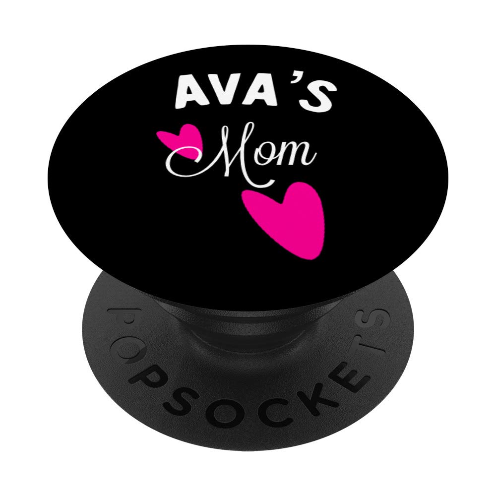 Ava's Mom Pink Hearts - Cute Baby Girl Outfit for Photos, Parties & Special Occasions | Soft & Comfortable Toddler Clothing