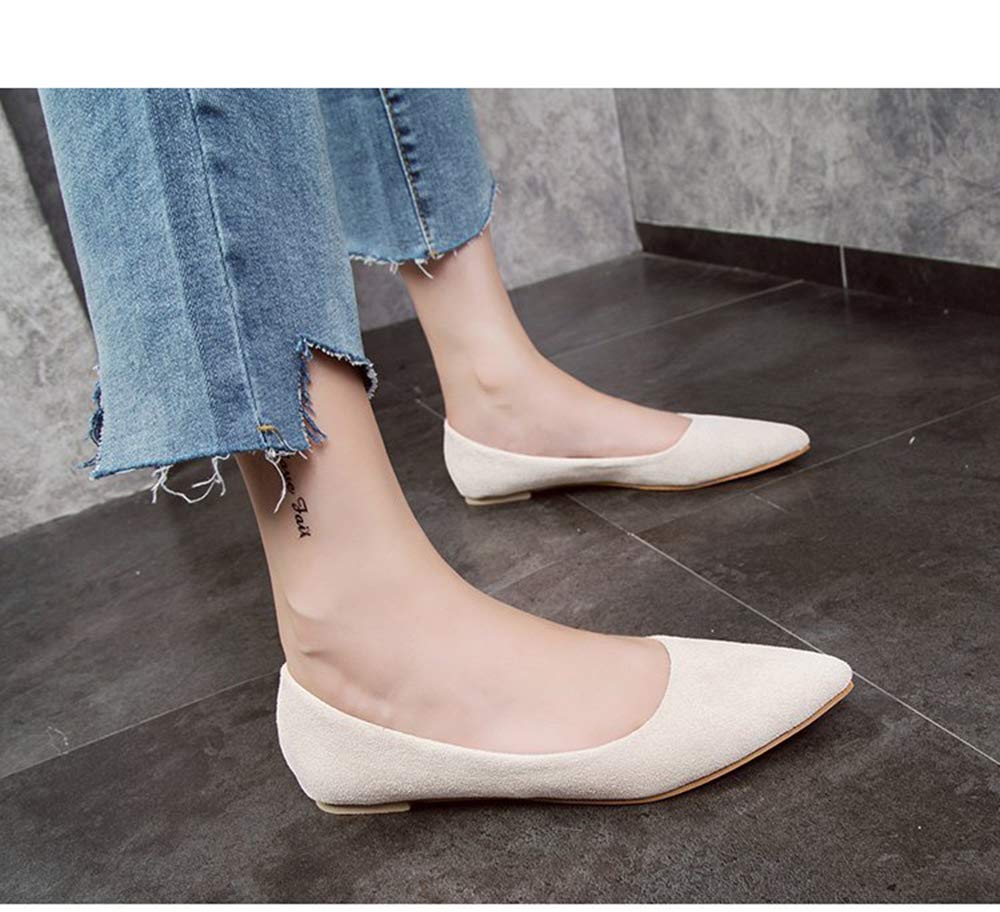 Yehopere Women's Pointed Toe Ballet Flats - Comfortable Slip-On Loafers for Casual & Dress Wear | Perfect for Office, Travel & Everyday Use