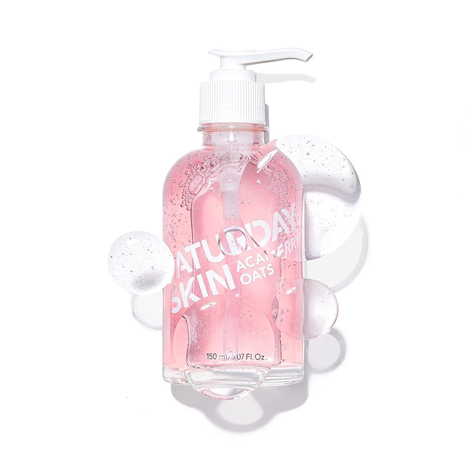 Saturday Skin Hydrating Foam Cleanser - Gentle Makeup Remover for Sensitive Skin | Daily Skincare Routine