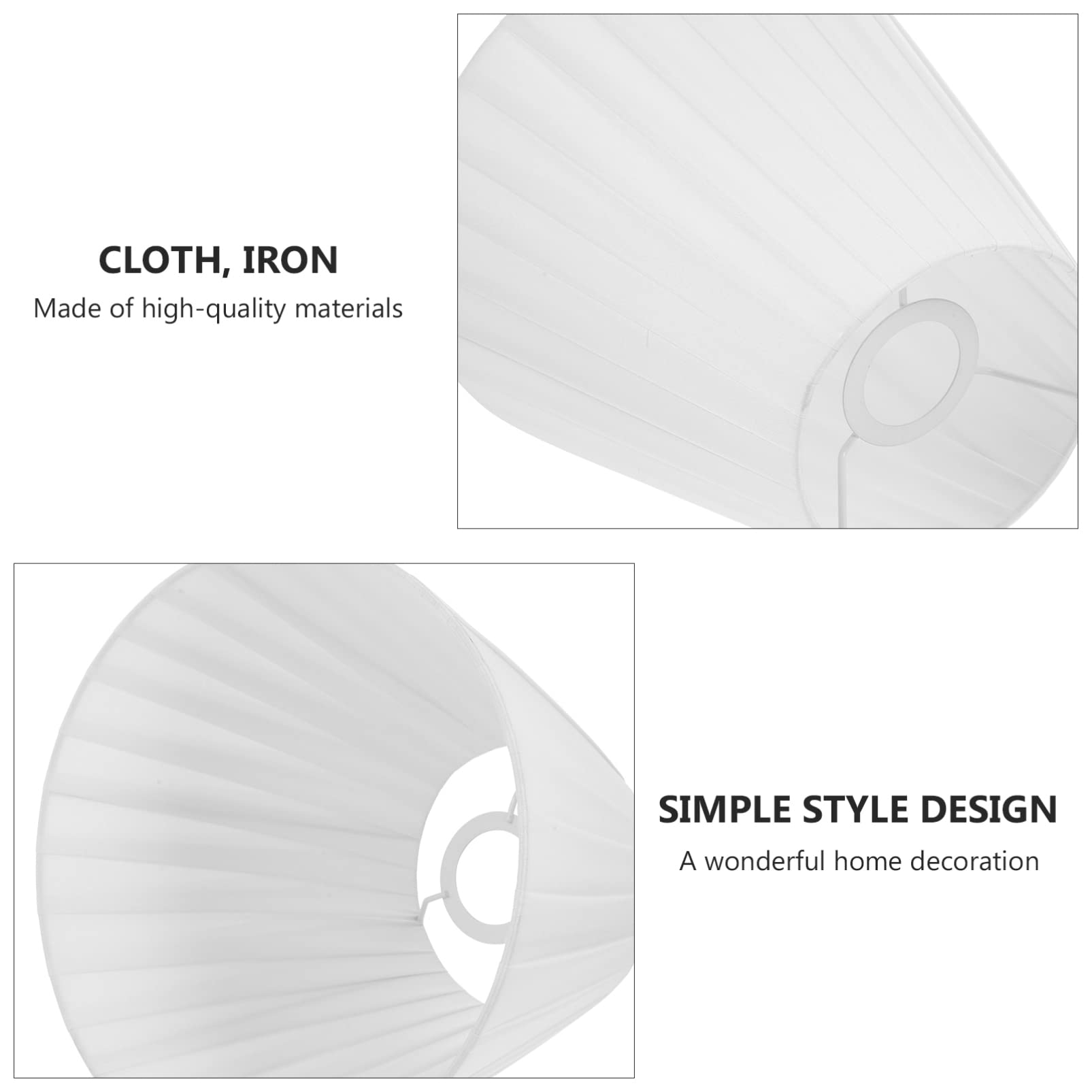 1pc Modern Lampshade Light Accessory for Desk & Home Decor - Perfect for Bedroom, Living Room & Office Lighting Upgrade