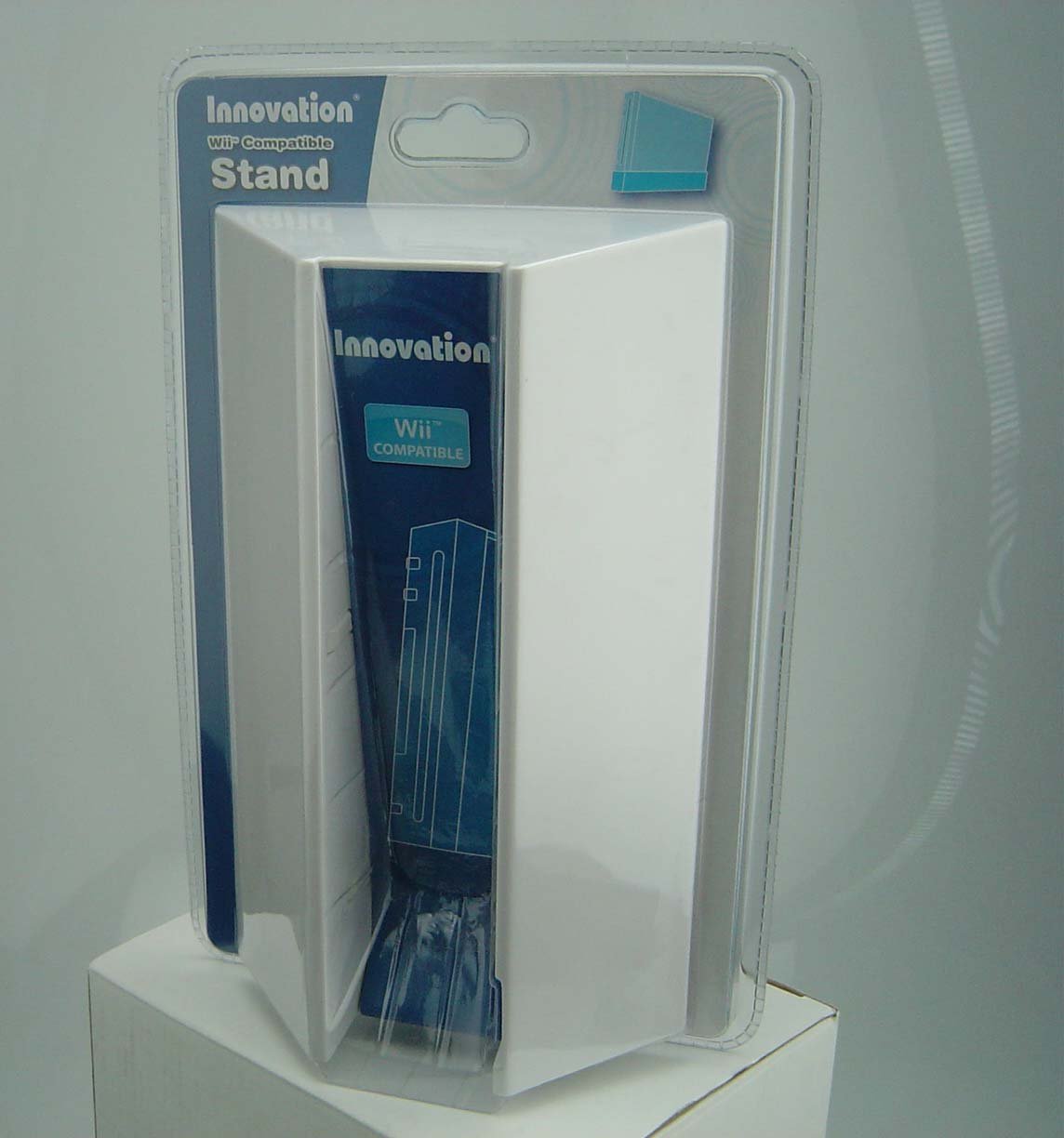 Nintendo Wii Vertical Stand - Secure & Space-Saving Gaming Accessory for Home Entertainment Setup | Perfect for Small Spaces & Organized Gaming Stations