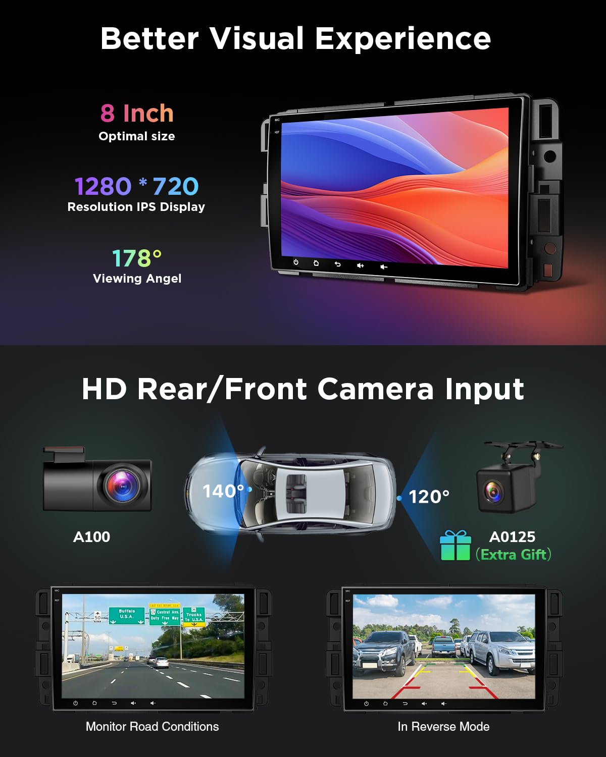 Eonon Android 13 Car Stereo 8