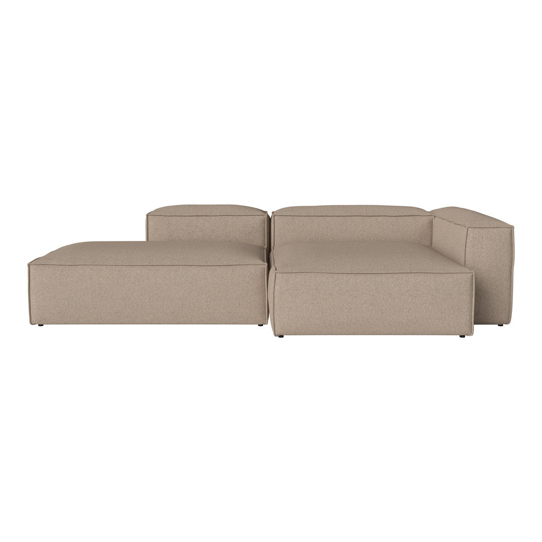 Cosima 2 Seater Sofa with Open End & Chaise - Modern Living Room Furniture for Small Spaces | Perfect for Apartments, Condos and Cozy Home Decor