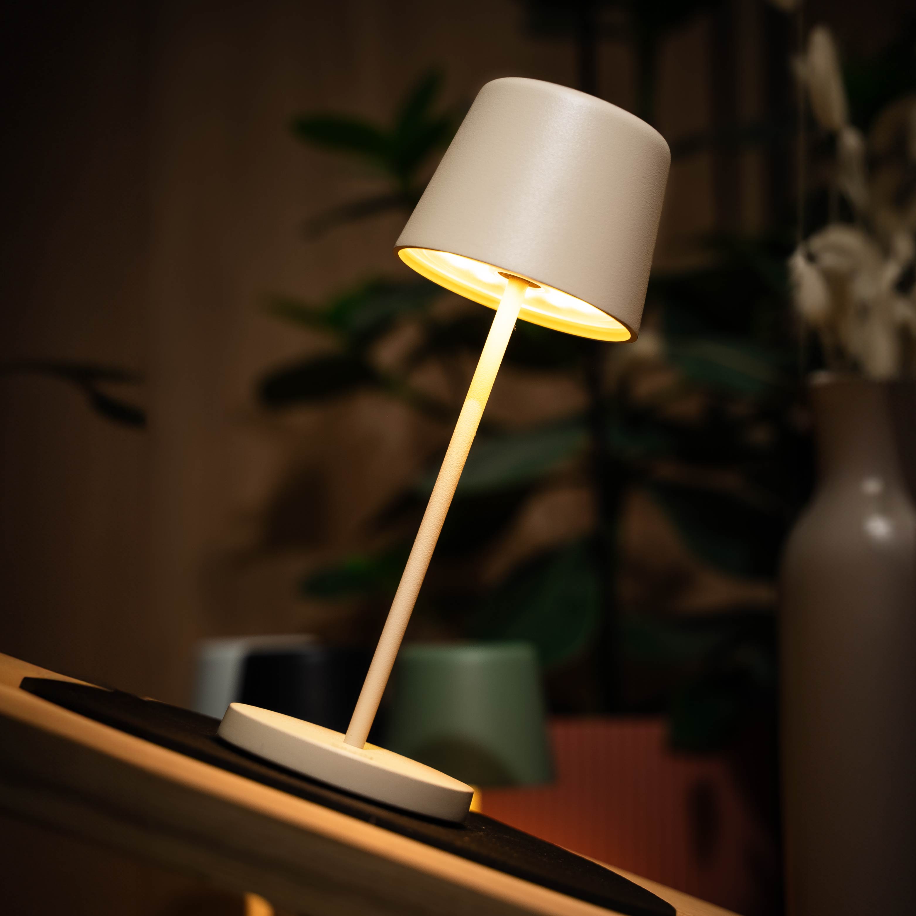 MONACO SAND Magnetic LED Light with Placemat - Perfect for Kitchen Countertops, Dining Tables, and Home Decor