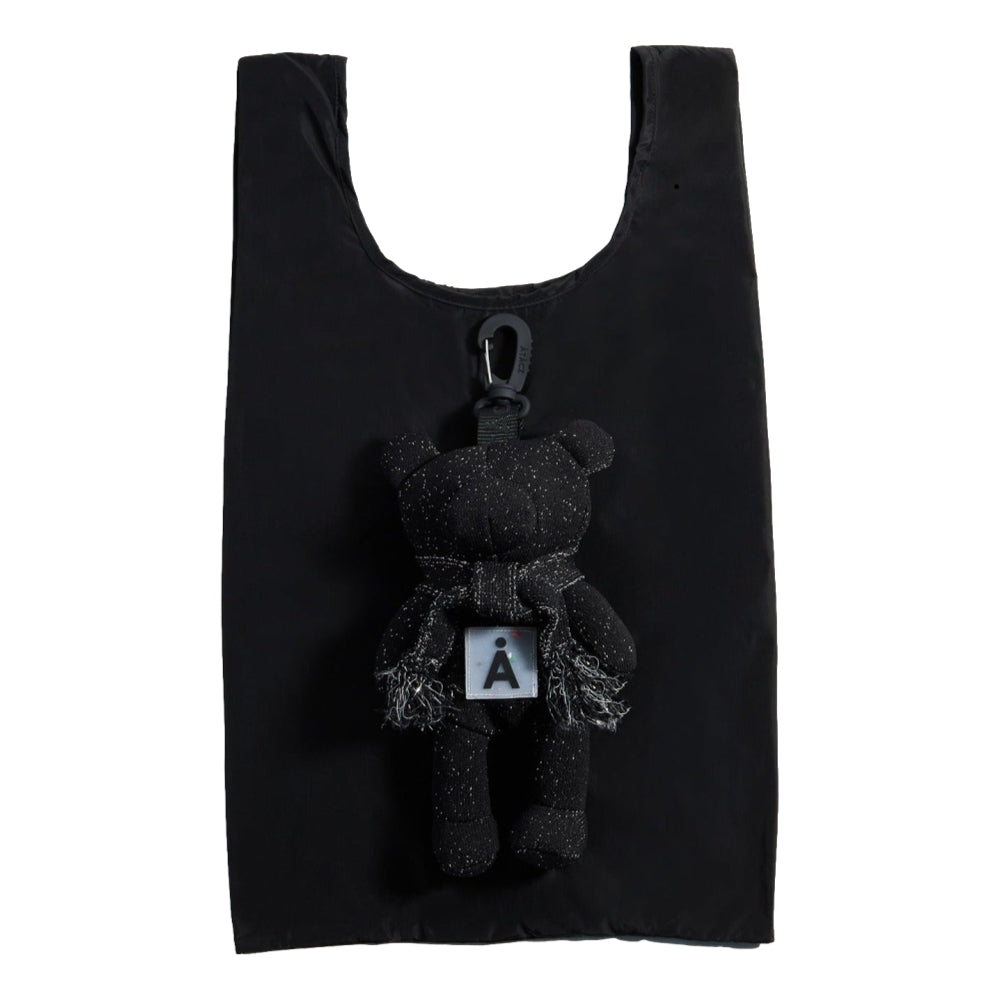 ATACZ Soft Plush Teddy Bear Tote Bag - Black - Perfect for Women's Casual Outings, Shopping & Travel Accessories