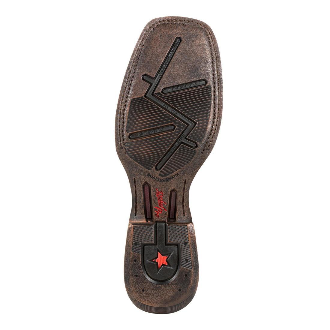 Rebel Pro Brown Western Boots for Men - Genuine Leather Cowboy Boots with Comfortable Fit - Perfect for Rodeo, Country Music Festivals & Western Fashion
