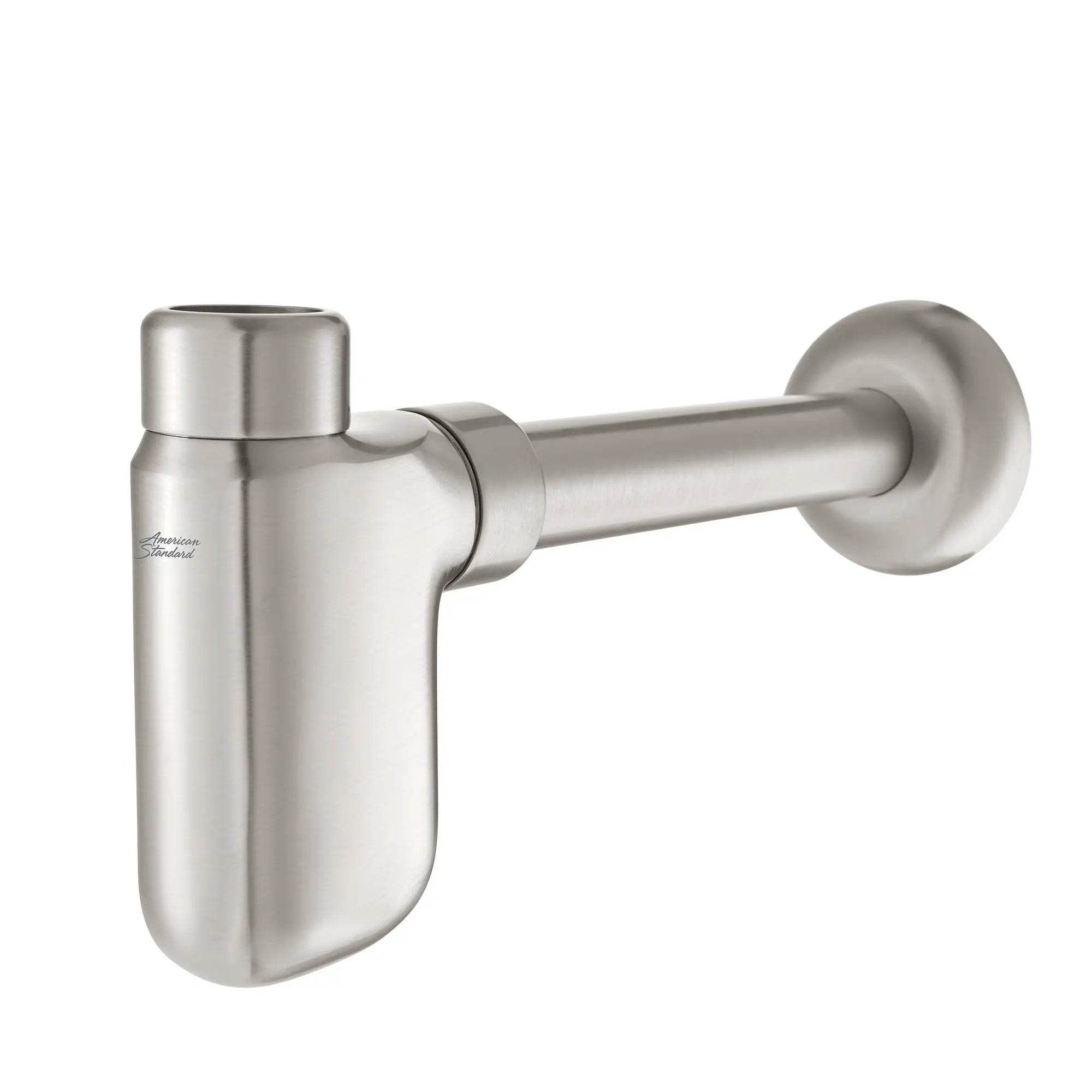 Decorative P Trap - Chrome Plated Bathroom Sink Drain Pipe with Adjustable Length for Vanity, Kitchen & Laundry Room Sink Installation