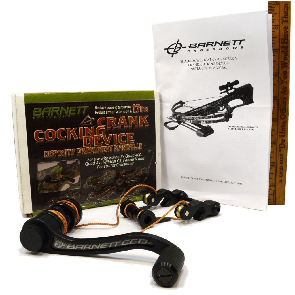 New in Box BARNETT OUTDOORS Crossbow CRANK COCKING DEVICE - Easy to Use, Multiple Available for Hunting & Target Practice
