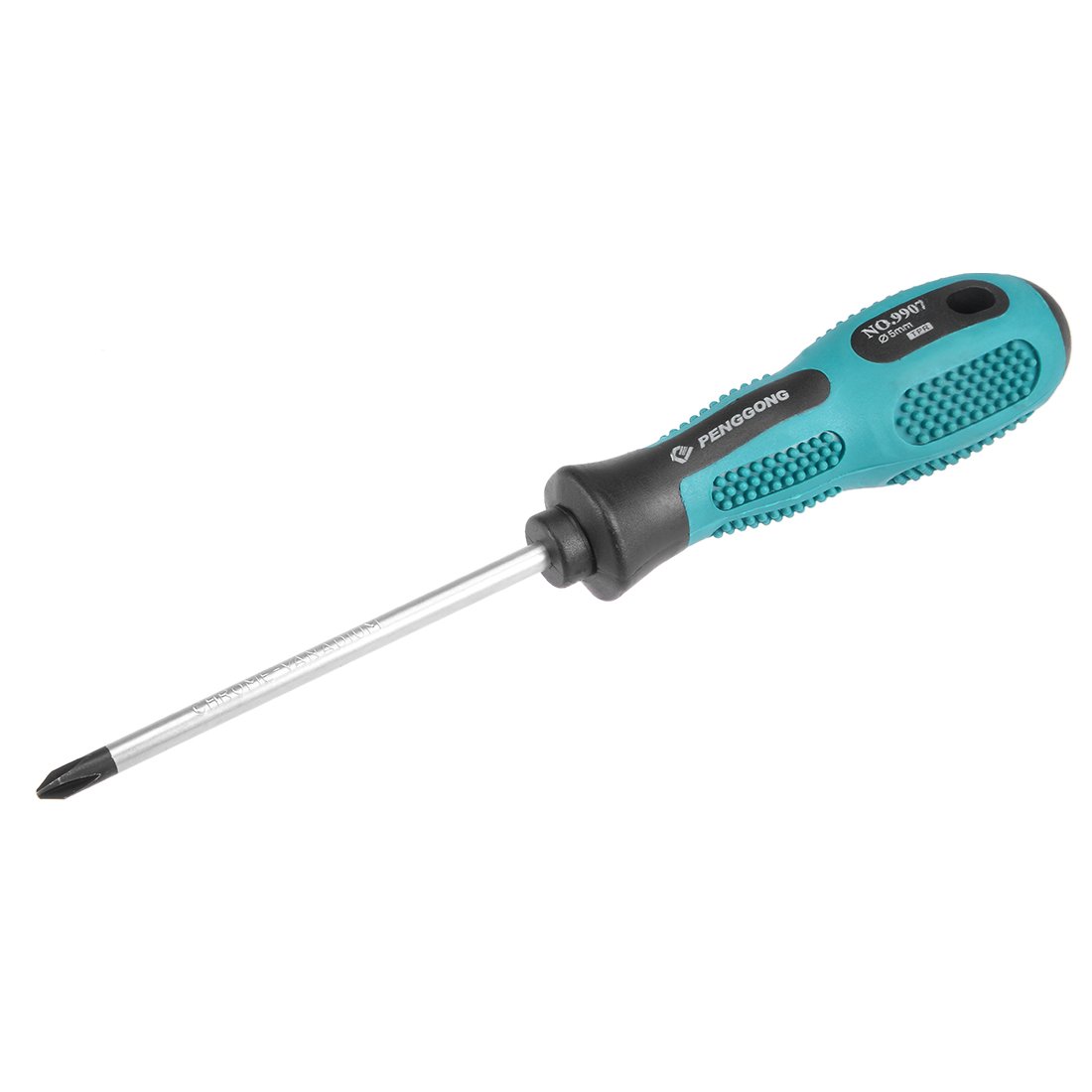 uxcell #1 Phillips Screwdriver - 4 Inch Round Shaft with Non-Slip Comfort Grip Handle - Perfect for Home Repairs, Electronics Assembly & DIY Projects