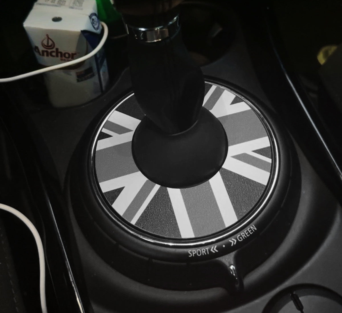 Black Union Jack Design Shift Well Boot Cover for MINI 2019+ Models F54 F55 F56 F57 F60 - Waterproof Car Trunk Protector for Travel & Outdoor Adventures