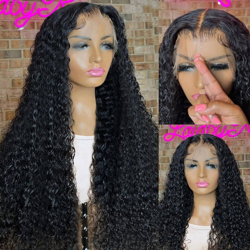 Eullair 360 Lace Frontal Wig - 100% Human Hair, Breathable & Versatile (12-30 Inch) - Perfect for Daily Wear, Cosplay, and Special Occasions