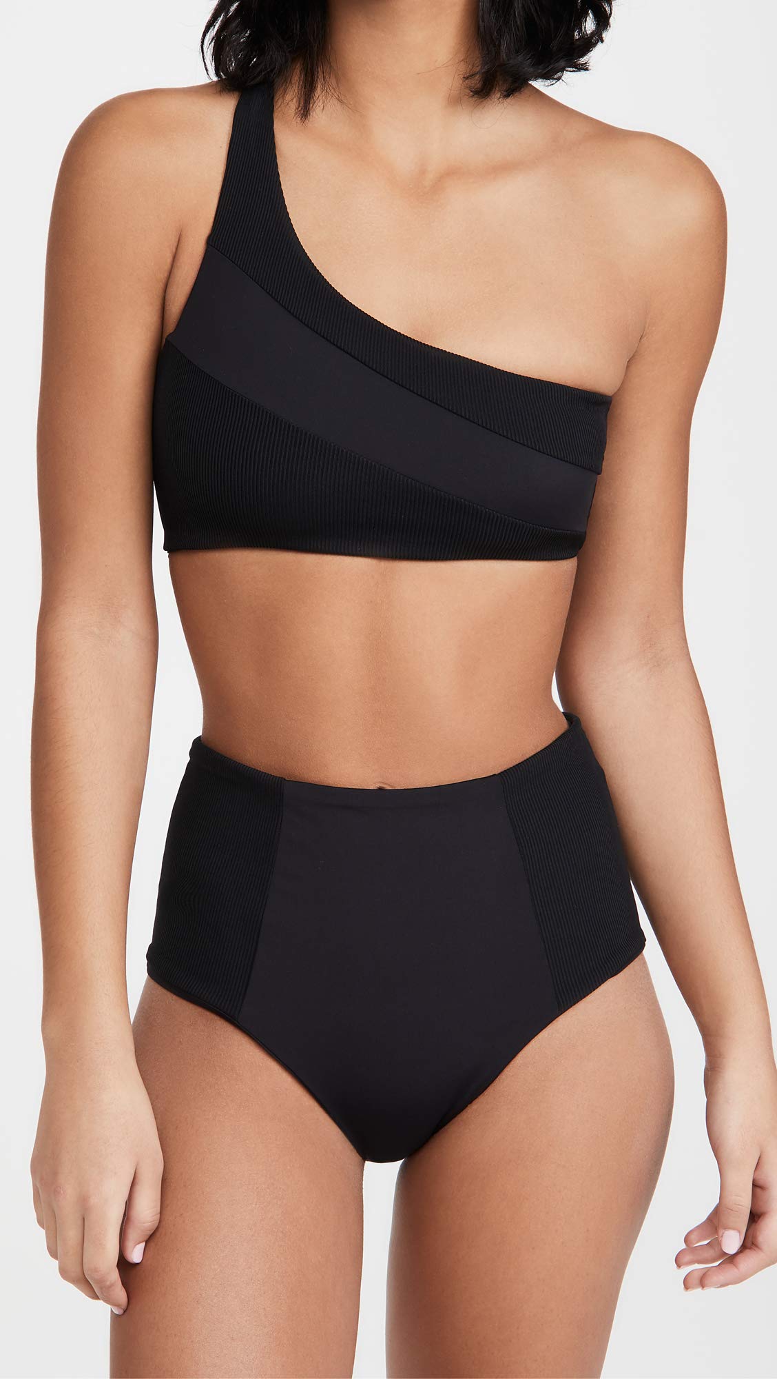 L*Space Women's Celeste One Shoulder Bikini Top - Sexy Swimwear for Beach & Pool - Perfect for Summer Vacations and Tropical Getaways