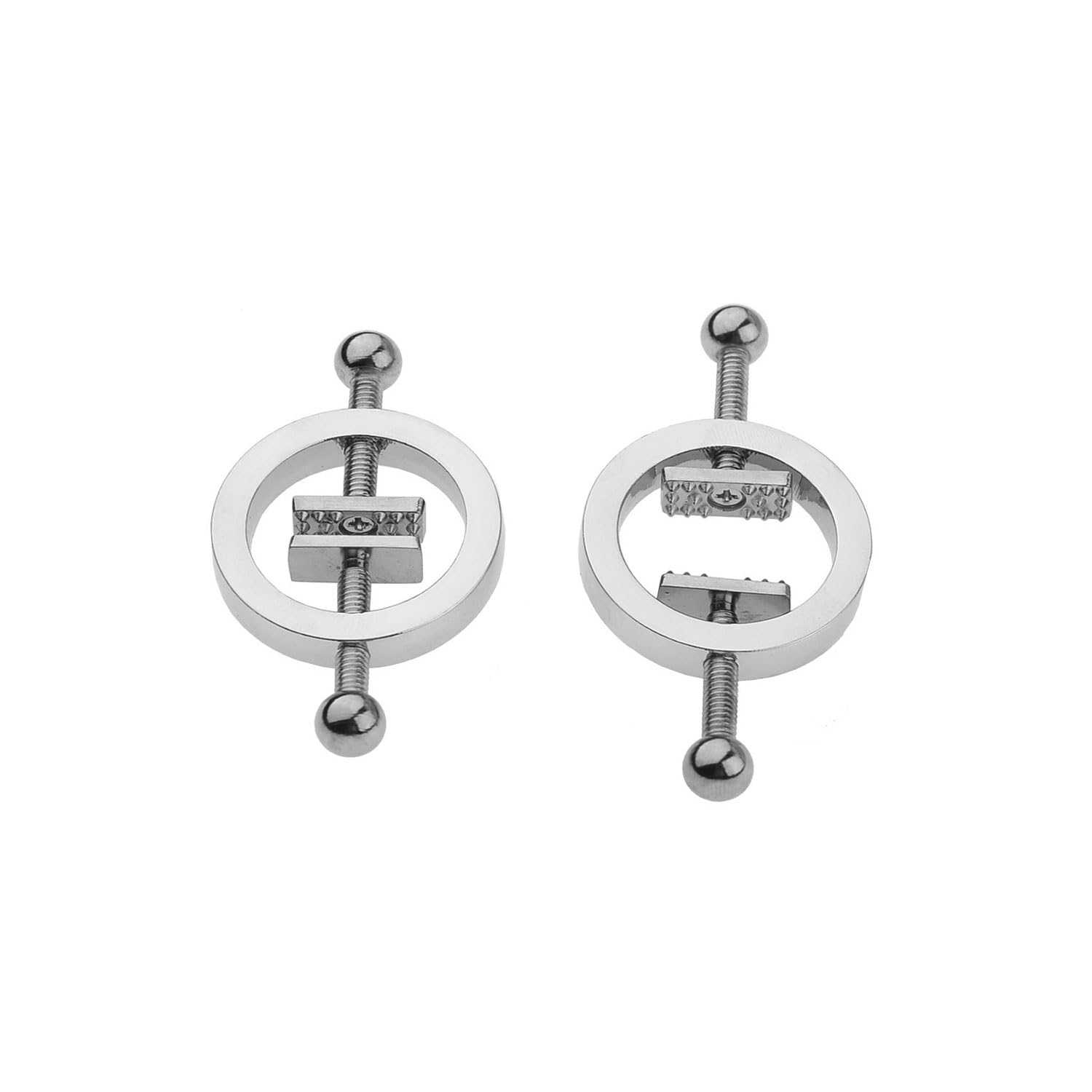 Premium Stainless Steel Non-Piercing Body Clips - Hypoallergenic Silver Fashion Jewelry for Women & Men - Perfect for Parties, Concerts & Everyday Wear