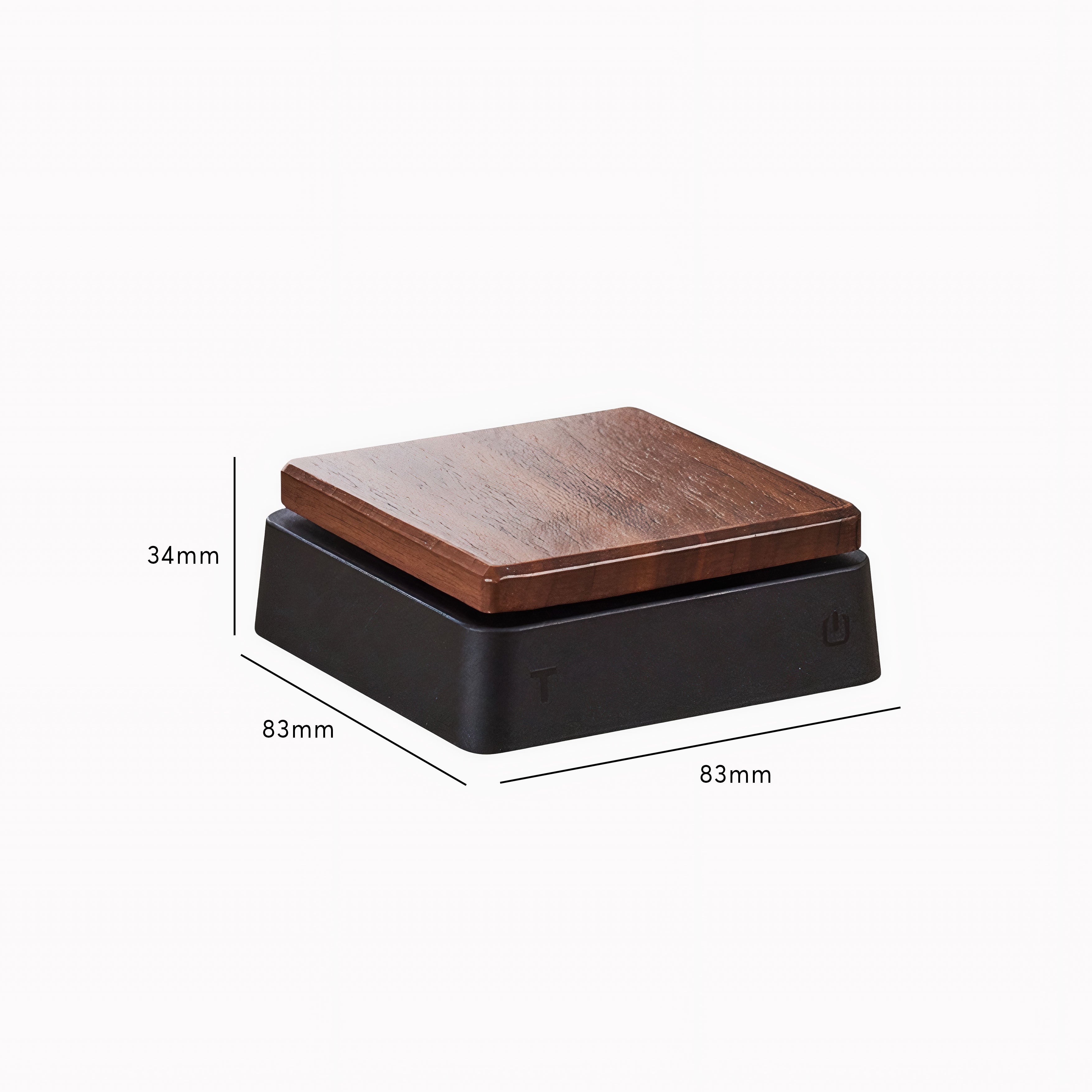 Premium Solid Wood Digital Kitchen Scale for Precise Tea & Coffee Brewing - Perfect for Home Baristas & Gourmet Cooking