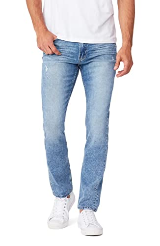 PAIGE Men's Lennox Slim Fit Stretch Denim Jeans - Comfortable & Stylish for Casual Wear, Work & Everyday Outfits