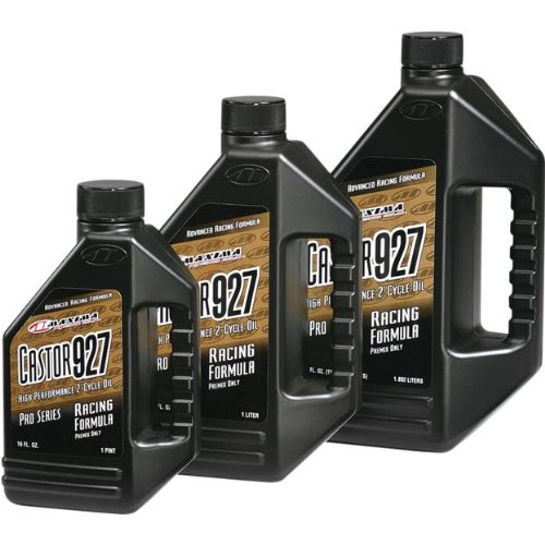 Maxima Racing Oil Castor 927 - 5 Gallon High Performance 2-Stroke Engine Oil for Motorcycles, ATVs & Dirt Bikes - Ideal for Racing, Off-Road & High RPM Applications