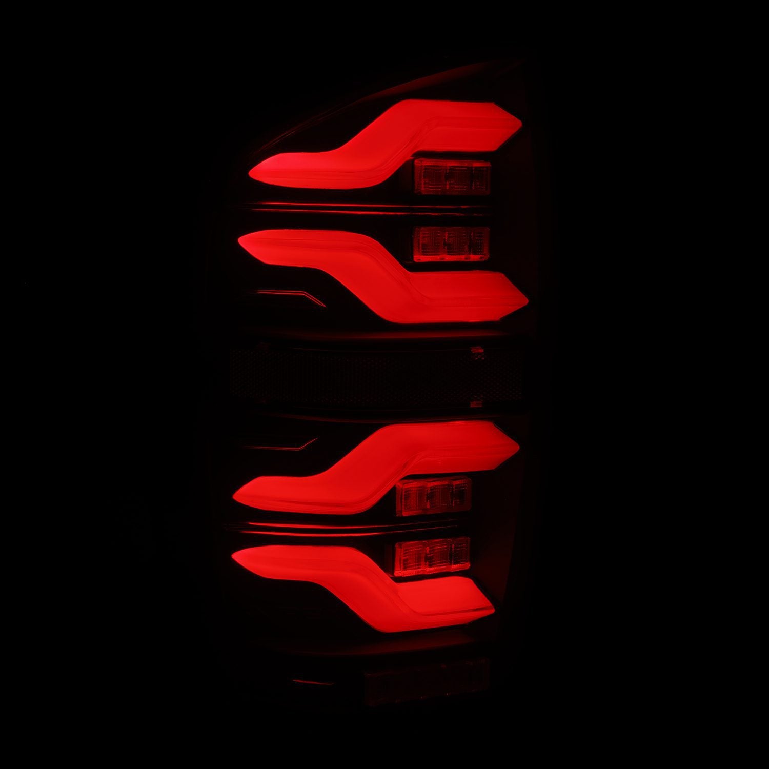16 23 Toyota Tacoma LUXX Series LED Tail Lights - Black Smoke Lens - High Performance LED Brake Lights - Perfect for Off-Road & Night Driving