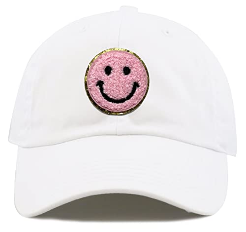 Smiley Face - White/Pink (2-5)