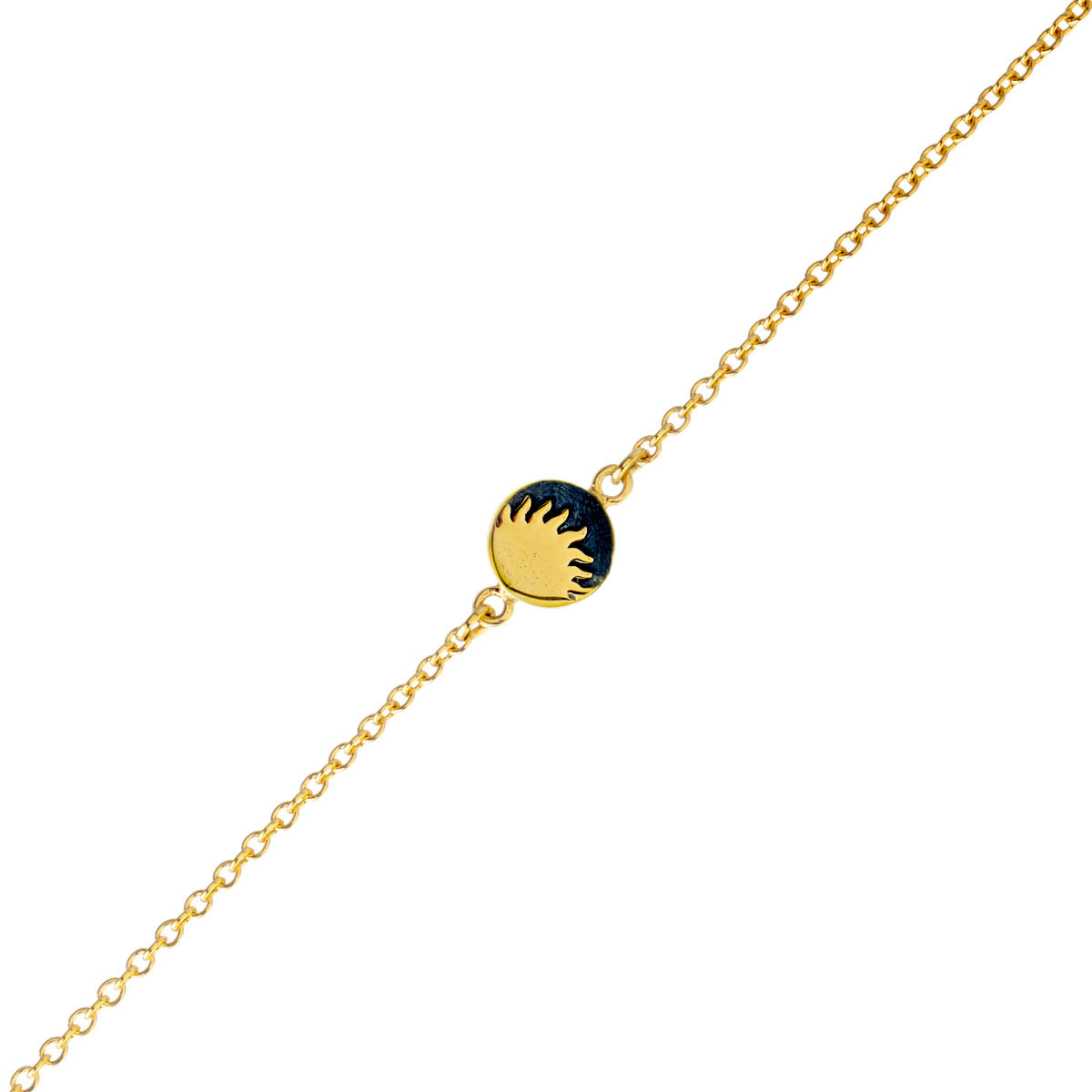 Celestial Midnight Bracelet - 14K Gold Plated Zodiac Charm Bracelet for Women, Elegant Night Sky Inspired Jewelry Gift for Birthday, Anniversary & Special Occasions | Perfect for Evening Parties, Date Nights & Boho Fashion