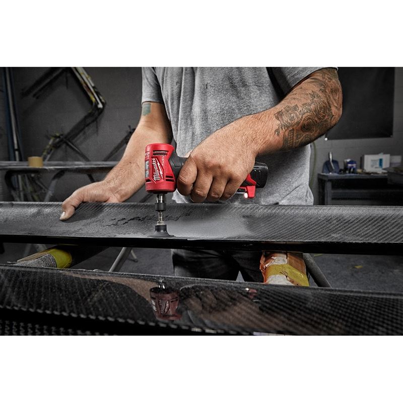 M12 FUEL 12V Brushless Cordless Right Angle Die Grinder Kit (2485-22) - Perfect for Metalworking, Automotive Repair & DIY Projects