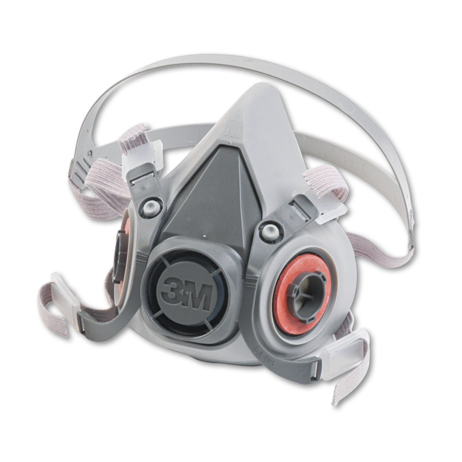 3M™ 6000 Series Reusable Half Facepiece Respirator - Medium Size for Painting, Woodworking & Chemical Protection - OSHA Approved Safety Mask