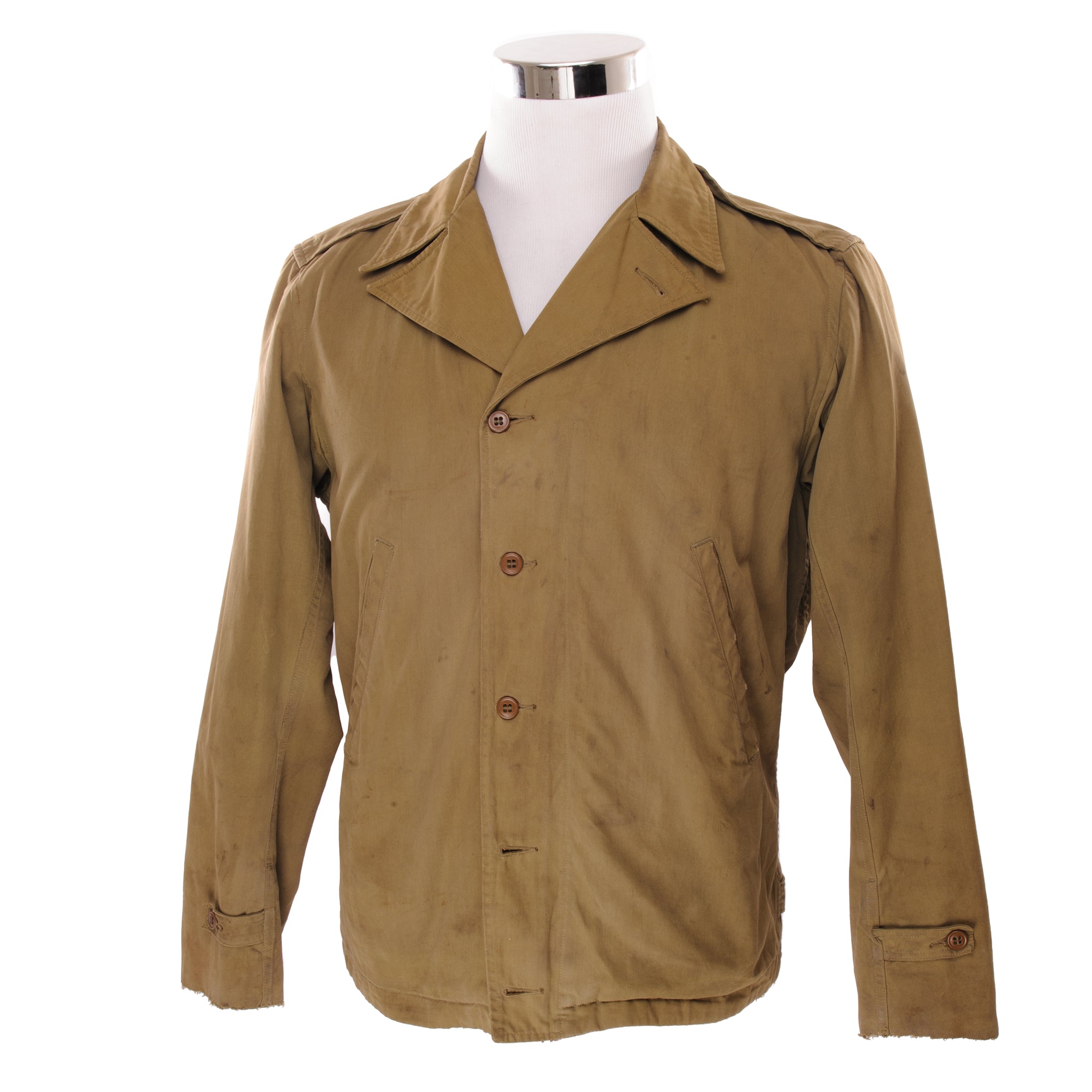 Vintage US Army Field Jacket M-1941 M41 WWII Military Surplus - Authentic 1940s Olive Drab Combat Jacket for Collectors & Reenactment