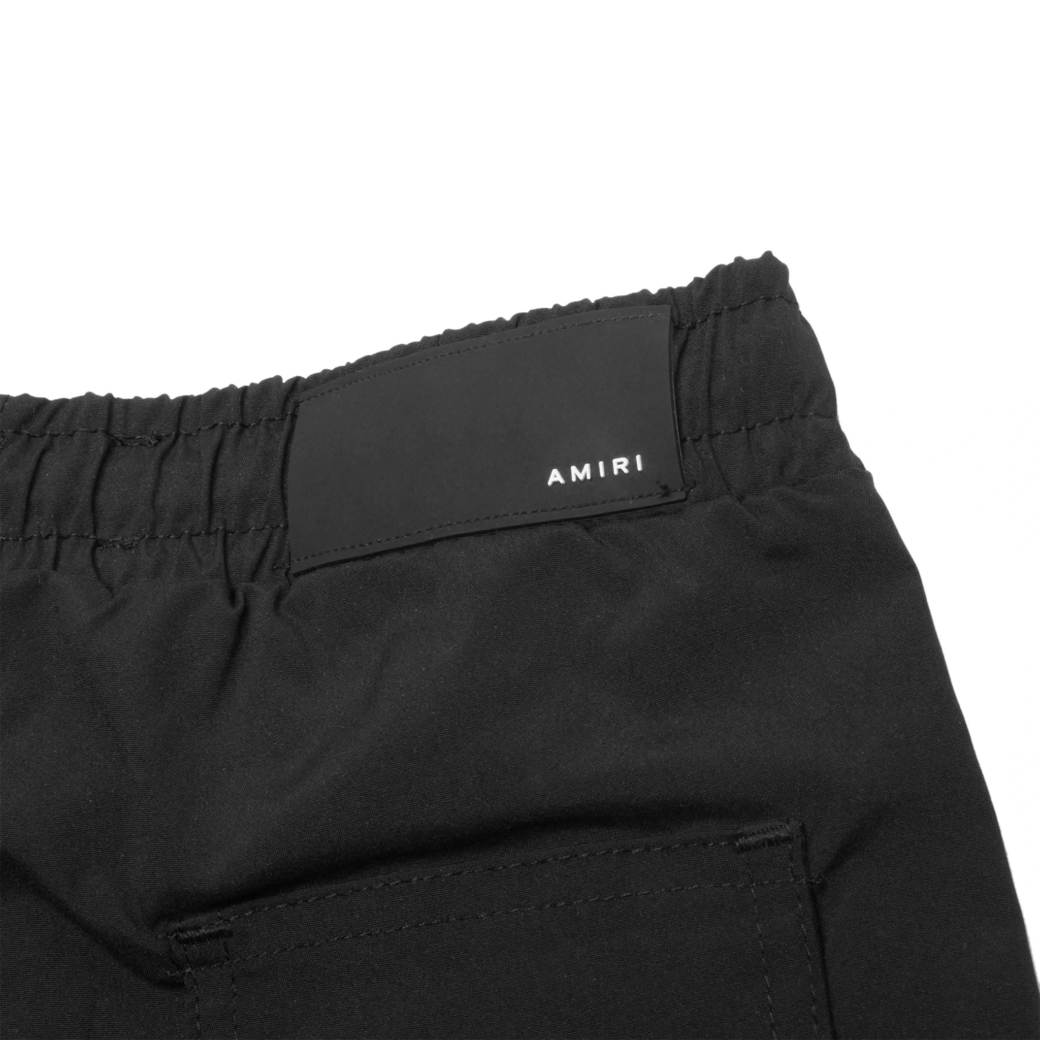 Amiri Kids MA Bar Black Swim Trunks for Boys - Quick-Dry Comfortable Beach Shorts for Swimming, Pool & Summer Vacations