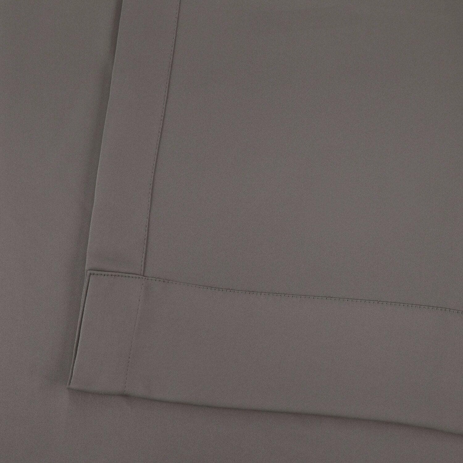 Blackout Curtains Neutral Grey - Light Blocking Thermal Insulated Drapes for Bedroom, Living Room & Home Theater