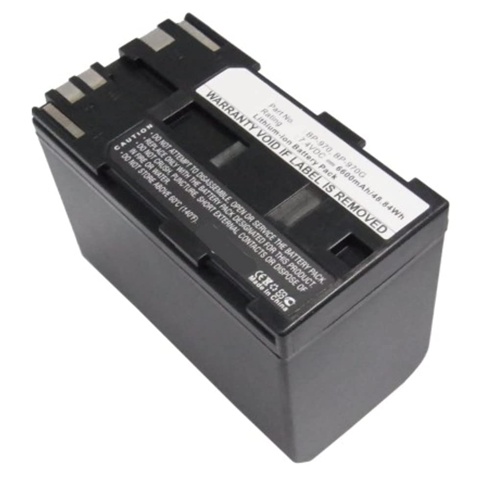 Synergy Digital Camera Battery for Canon C2 & E1 - 6600mAh Li-ion Replacement Battery (7.4V) - Perfect for Travel Photography, Vlogging & Outdoor Shooting