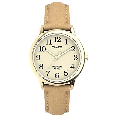 Tan/Gold-Tone/Cream/30mm