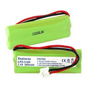Vetech BP 18443/BT28443 NiMH 500mAh Replacement Battery for Cordless Phones - Long Lasting Power for Home & Office Communication