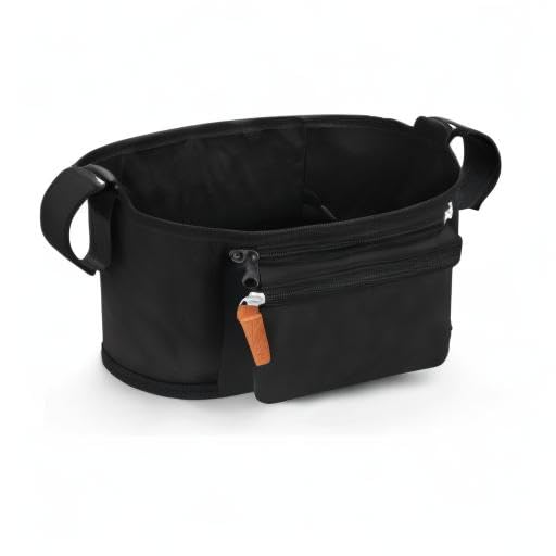 Accmor Universal Stroller Organizer with Detachable Phone Pouch - Stroller Caddy Organizer for Uppababy, Baby Jogger, Nuna, Doona, Britax - Perfect for Diapers, Bottles & Essentials on the Go