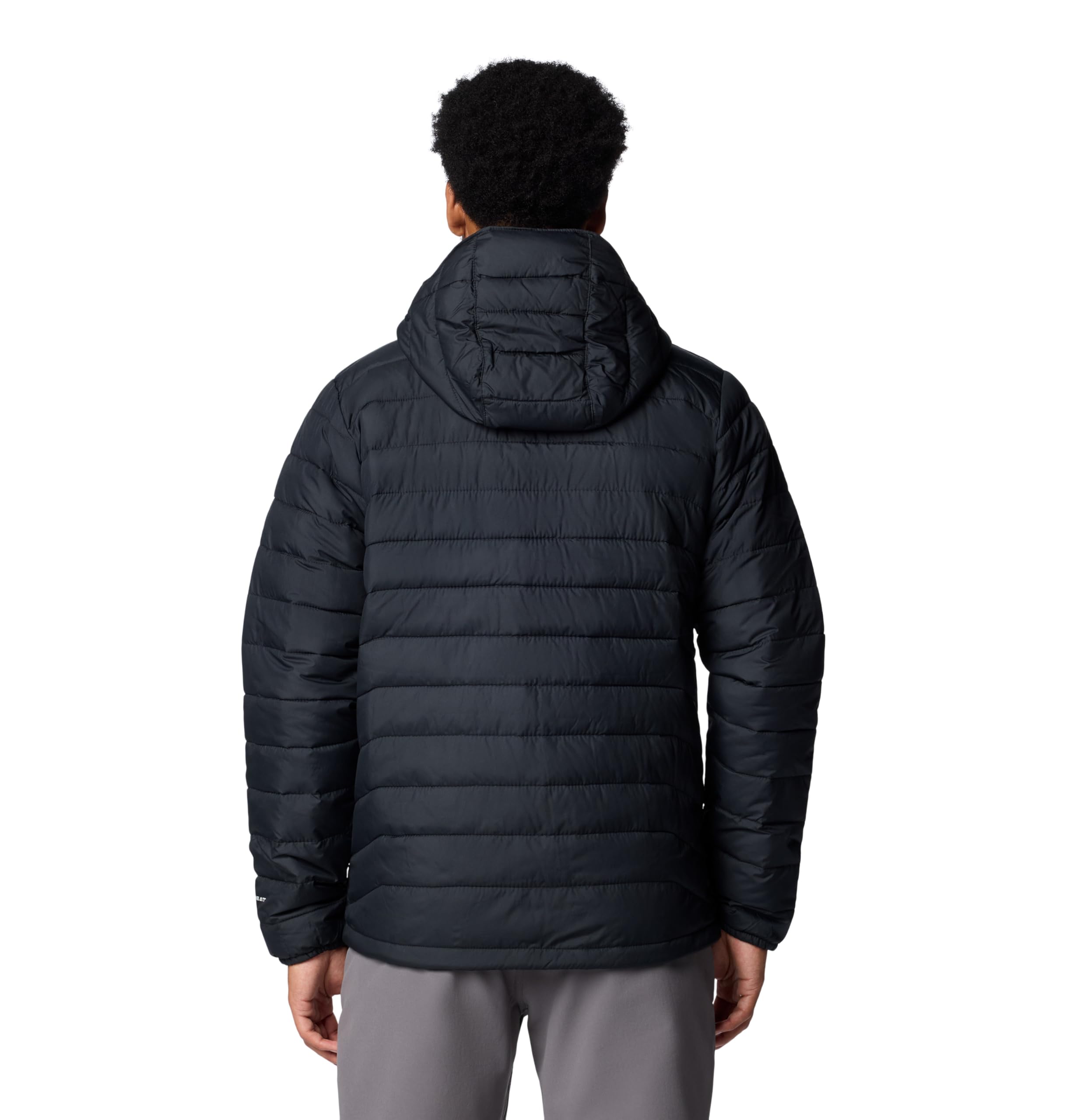Columbia Men's Powder Lite Hooded Jacket - Lightweight Waterproof Winter Jacket for Skiing, Hiking & Outdoor Activities