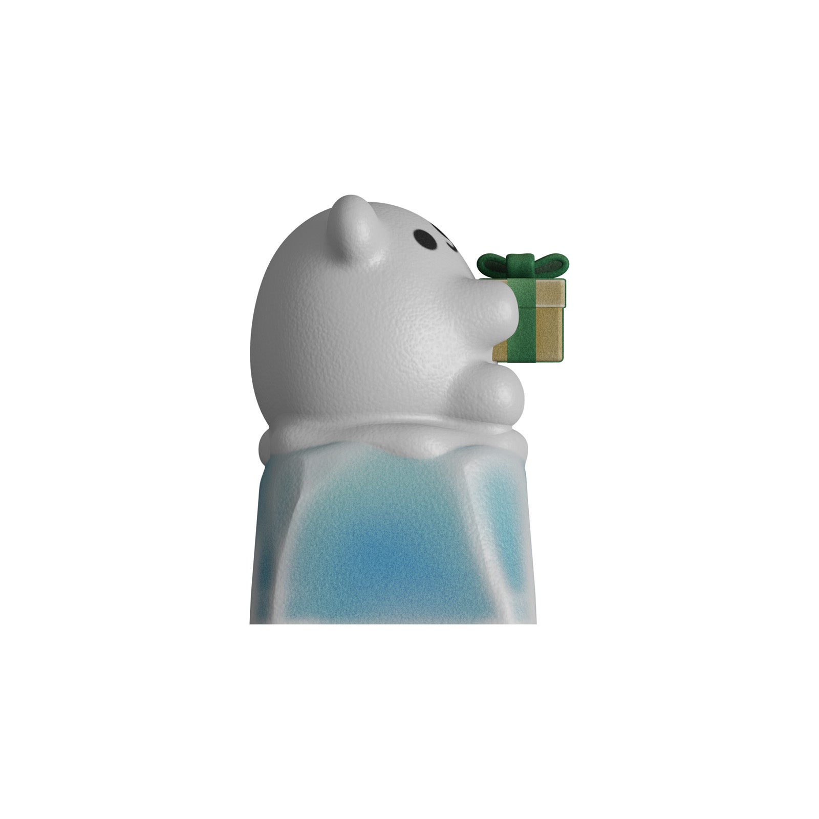 HX3D Custom Keycap - Polar Bear Holiday Collection for Mechanical Keyboards - Perfect for Christmas Gifts & Gaming Setups