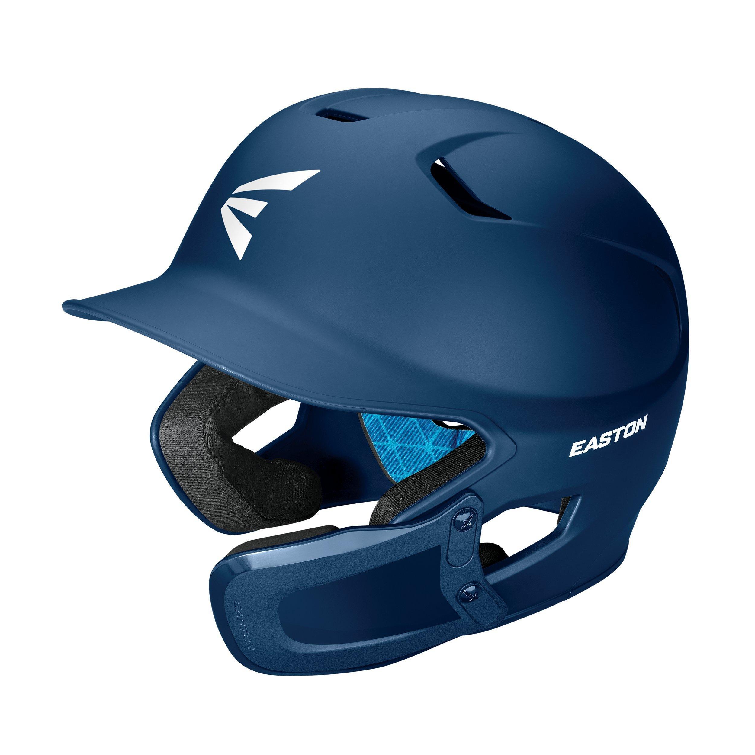 Easton Z5 2.0 Senior Matte Baseball Helmet with Universal Jaw Guard - A168539 - Perfect for Youth & Adult Baseball Players, Softball Games & Training Sessions