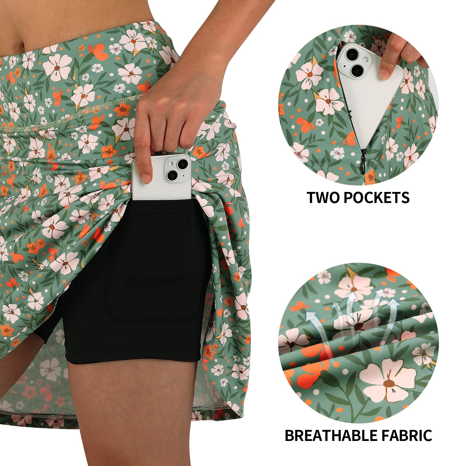 ANIVIVO Women's Athletic Skorts - 20